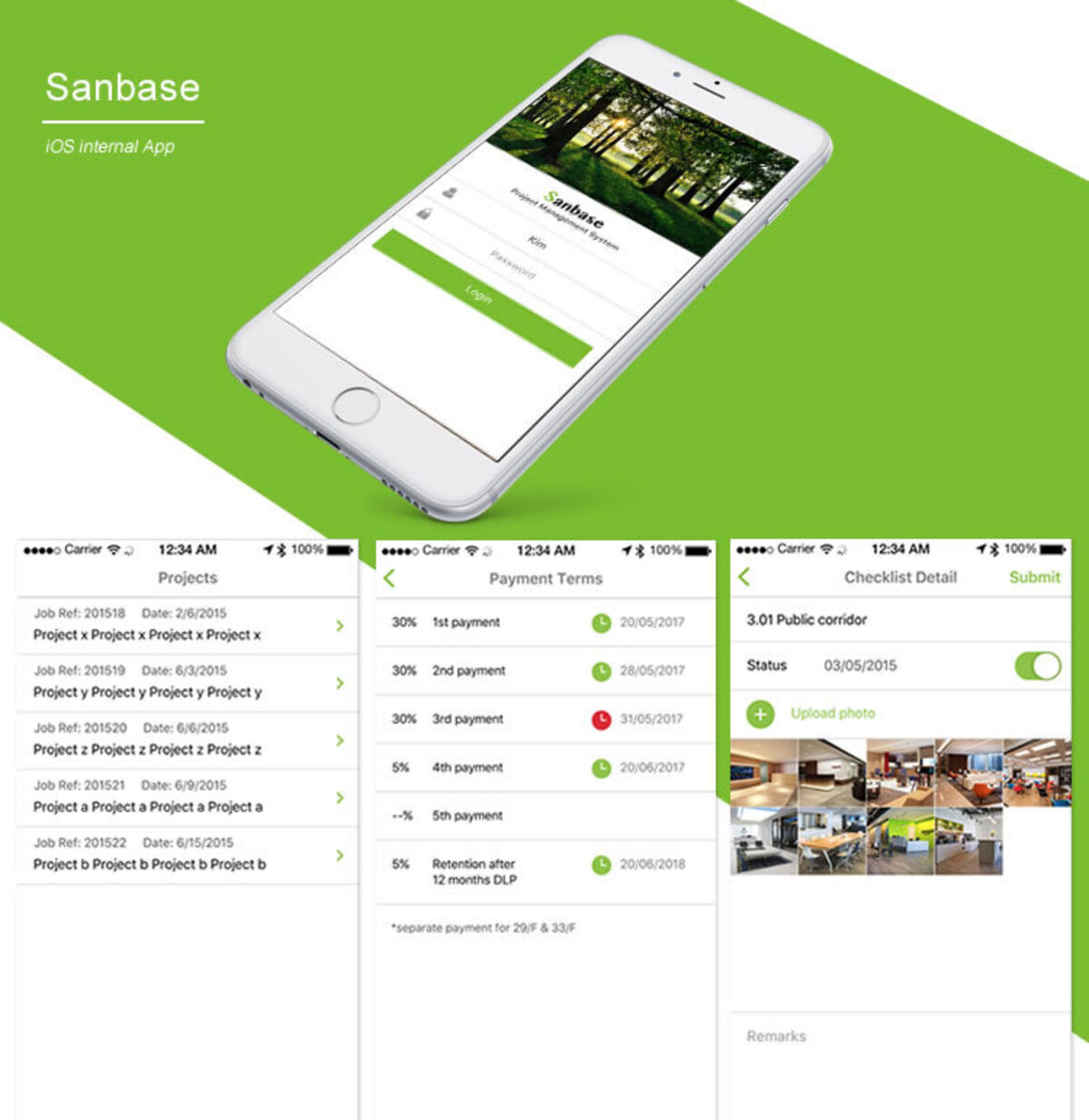Interior Project Management Platform — Construction and Interior Fit-out