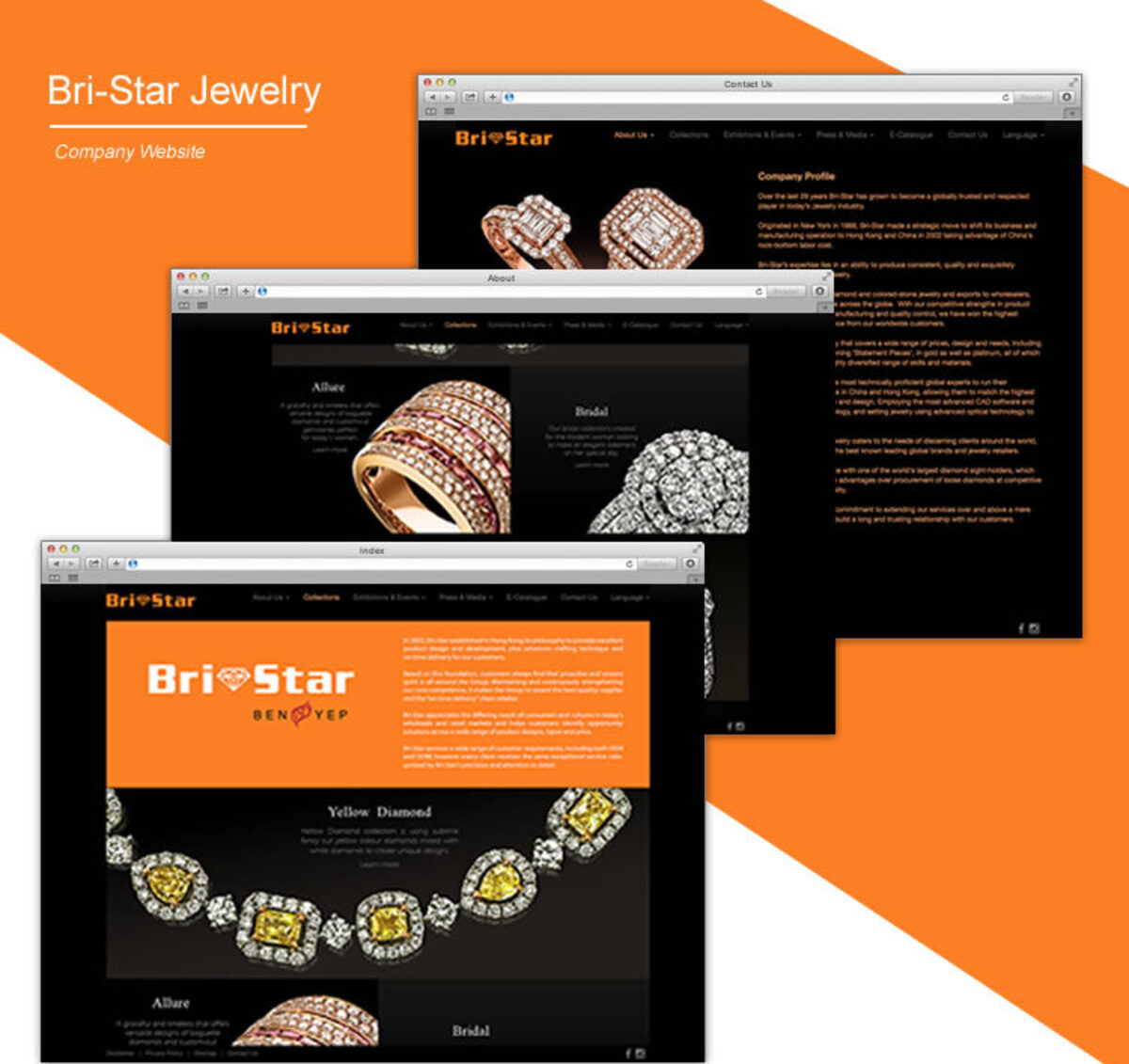Jewellery Brand and Product Showcase Platform — Jewellery Manufacturing and Retail
