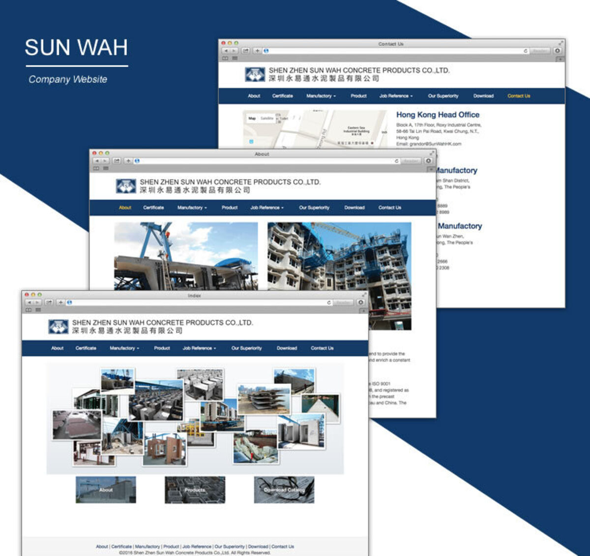Corporate Logistics and Building Materials Website — Building Materials and Logistics